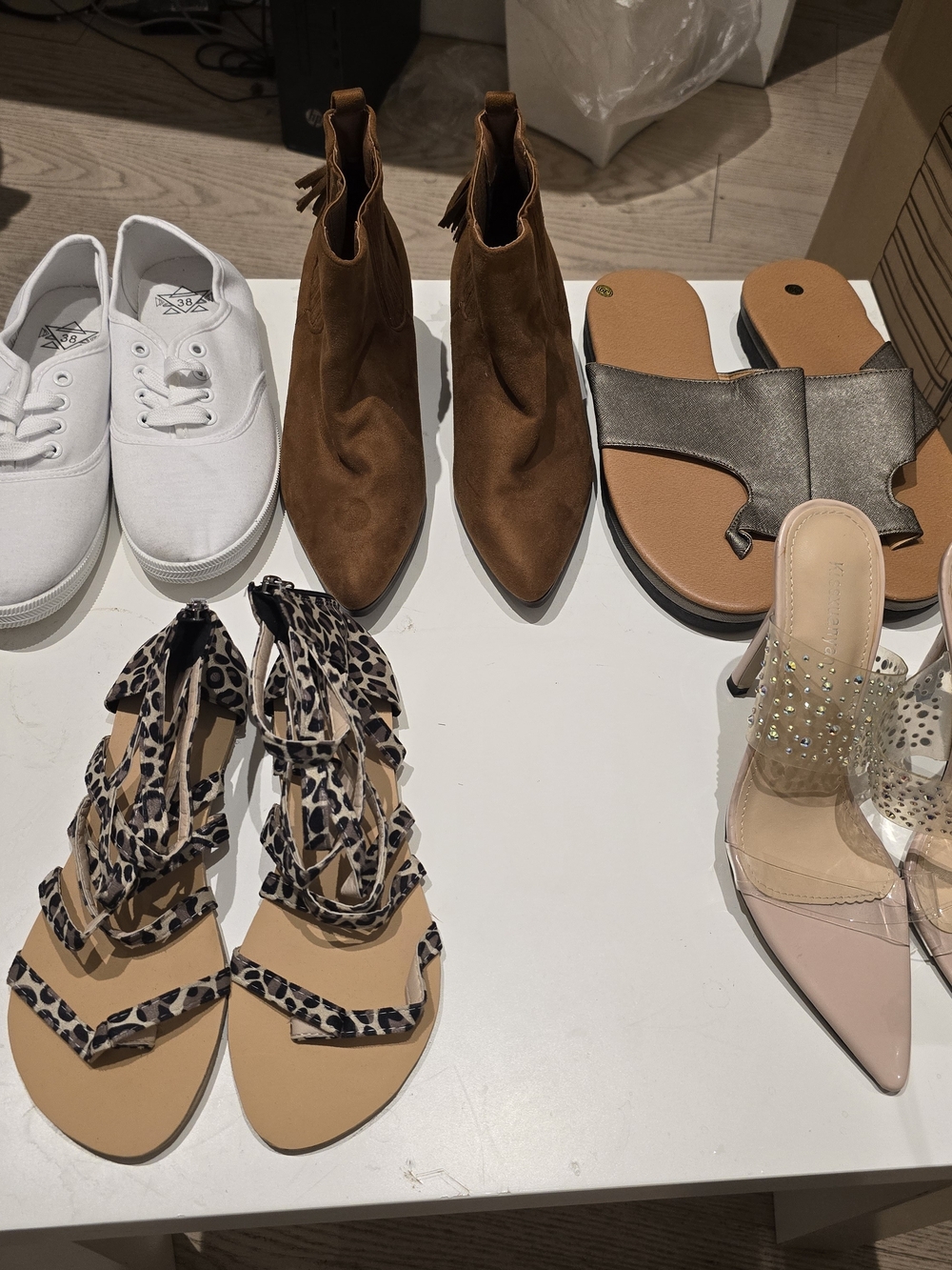 Assorted NEW Shoes Bundle Size 7.5 To 8.5